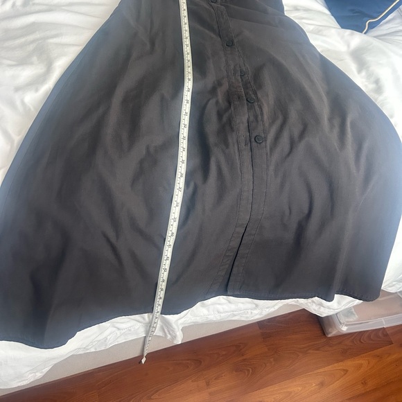 Brochu Walker Charcoal Button-Down Midi Dress - Picture 12 of 16